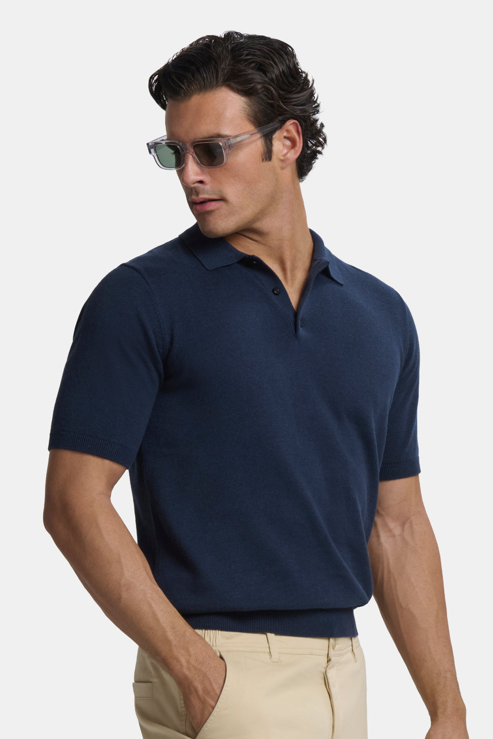 THE SANTONI SHORT SLEEVE POLO