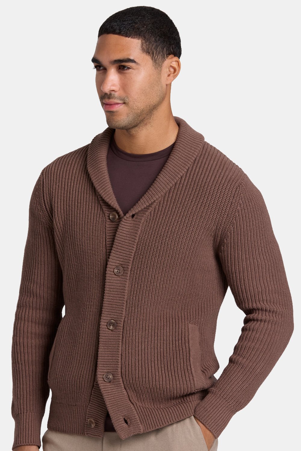 THE SOVRANO SHAWL CARDIGAN
