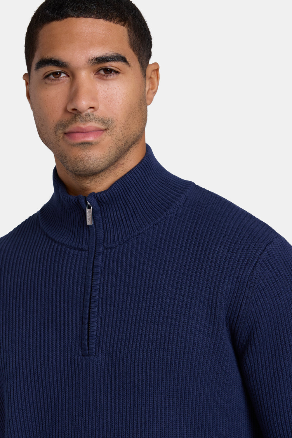 THE DECO QUARTER ZIP SWEATER