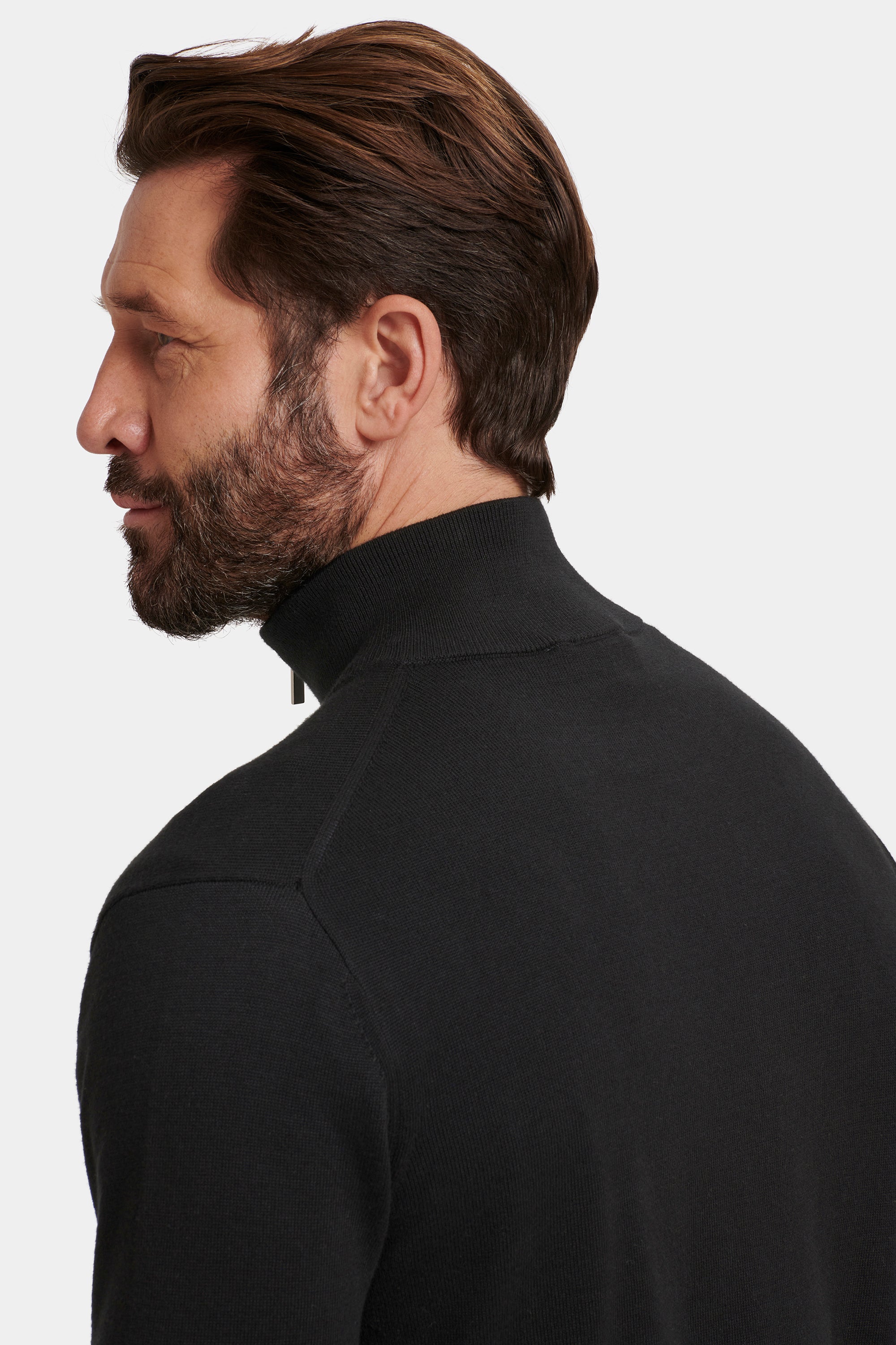THE SANTONI QUARTER ZIP SWEATER | ICON UK