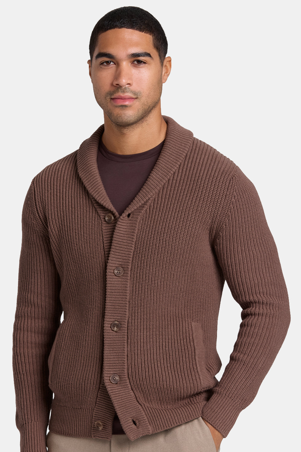THE SOVRANO SHAWL CARDIGAN