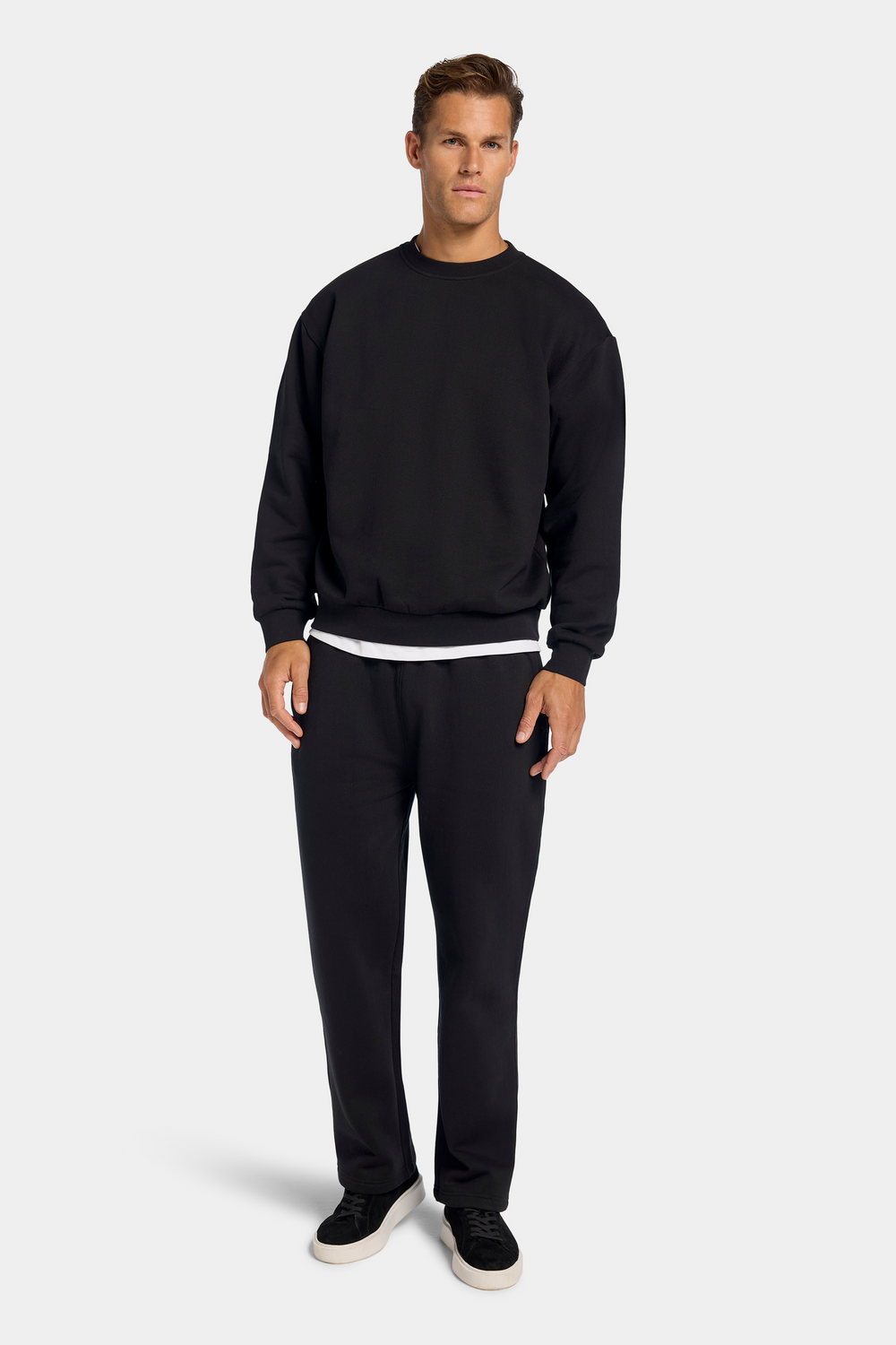 THE MILAN OVERSIZED CREWNECK SWEATER