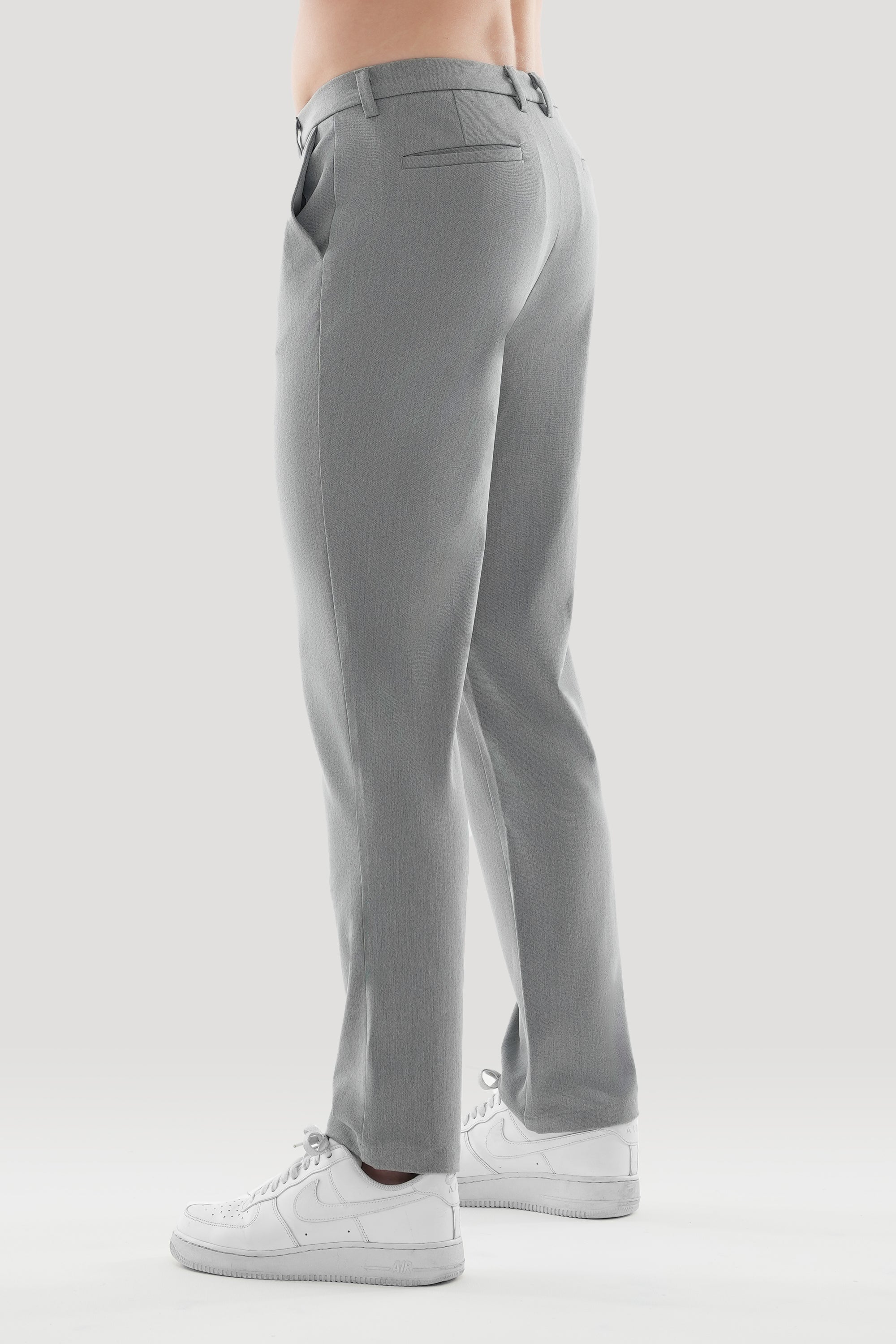 THE LUCIA TROUSERS - LIGHT GREY