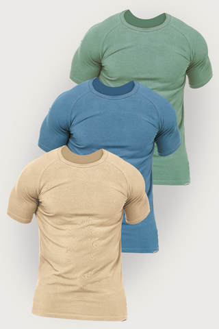 MUSCLE BASIC T-SHIRT 3-PACK