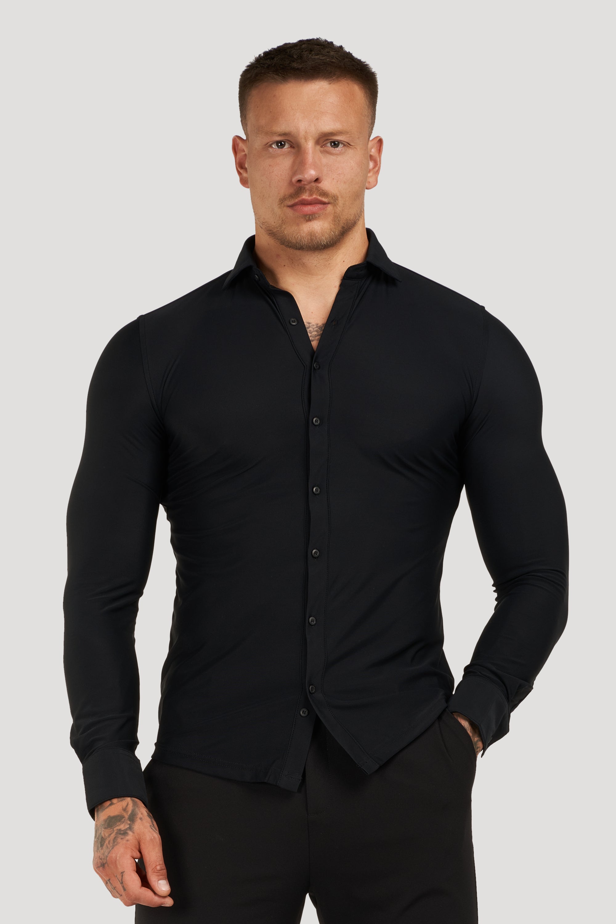 THE ATHLETIC STRETCH SHIRT BUNDLE 4-PIECE SET